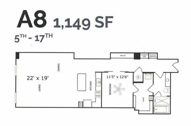 Interior Photo - 1900 Pacific Residences