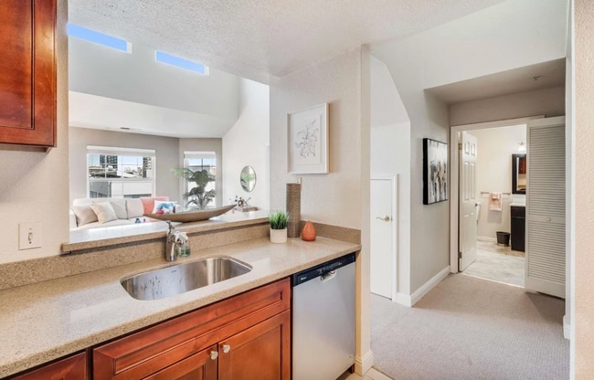 Kitchen + island - 555 10th St