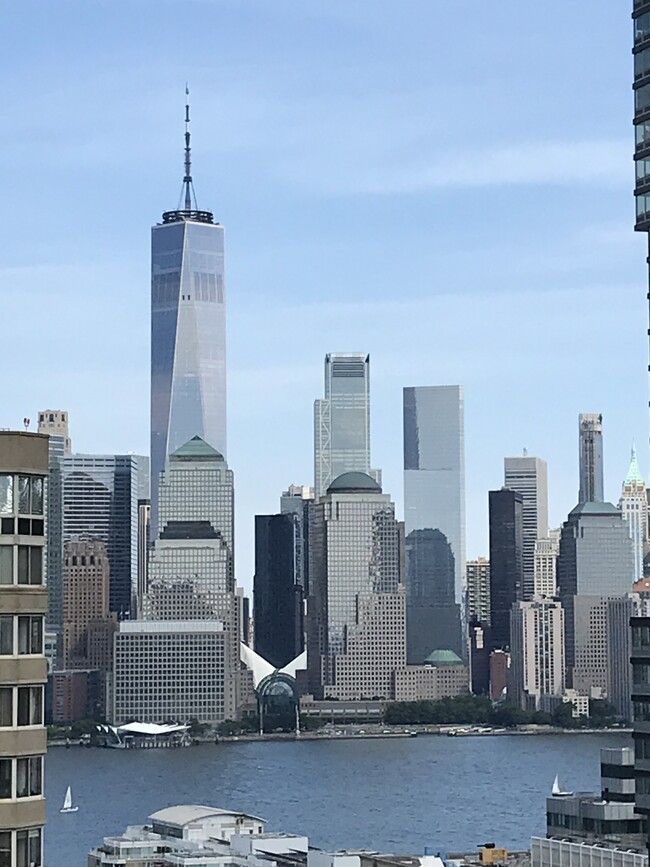 View from private balcony - 389 Washington St