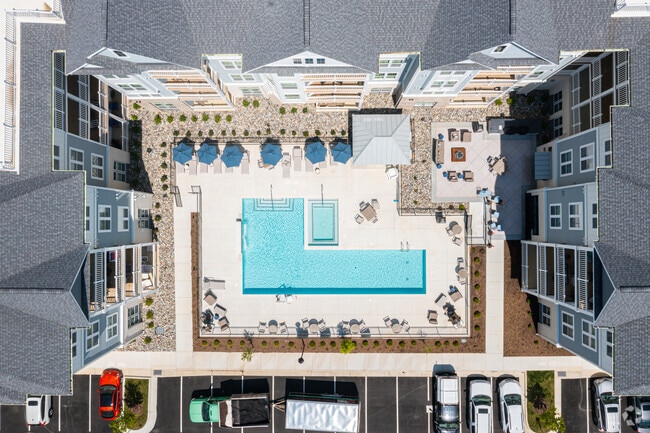 Aerial Photo - Everleigh Short Pump 55+ Active Adult Apartment Homes