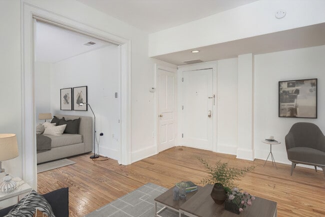 Pocket Doors, Foyer & Coat Closet - 2153 California St NW