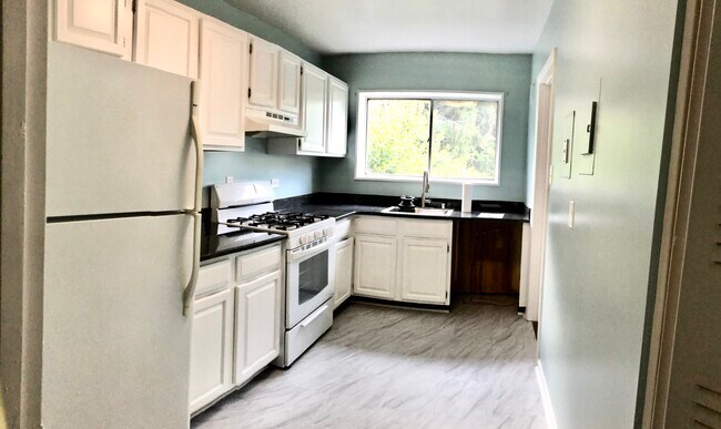 Granite countertops, new fridge, and room to eat in or add counter - 10618 Montrose Ave