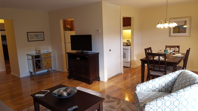 1 Bedroom Living Room - Milford Beach Apartments