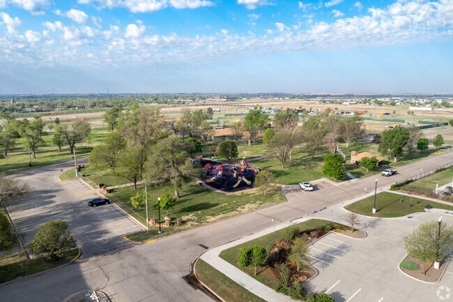 There are many parks to enjoy in Dodge City.