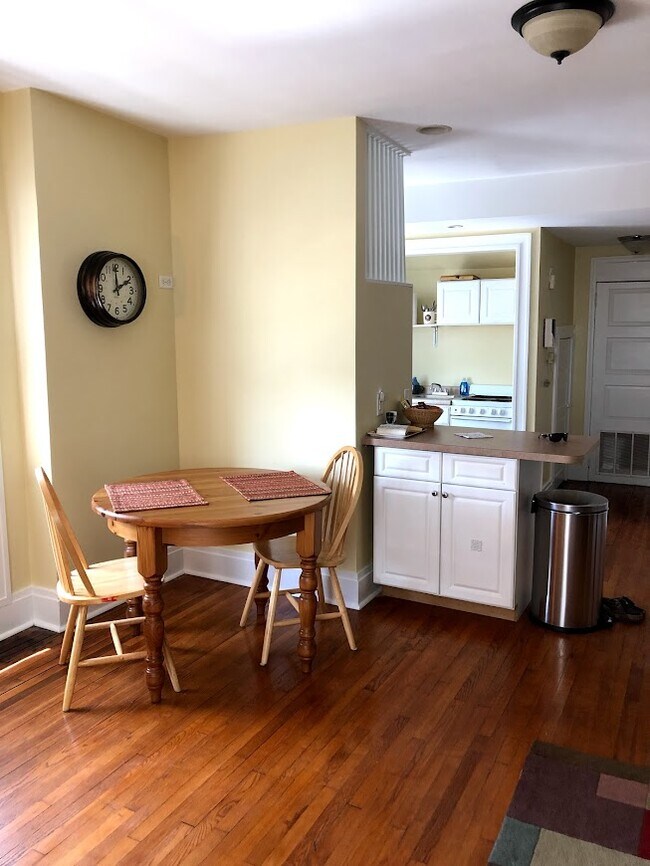 A view of the compact kitchen - 1601 N Front St