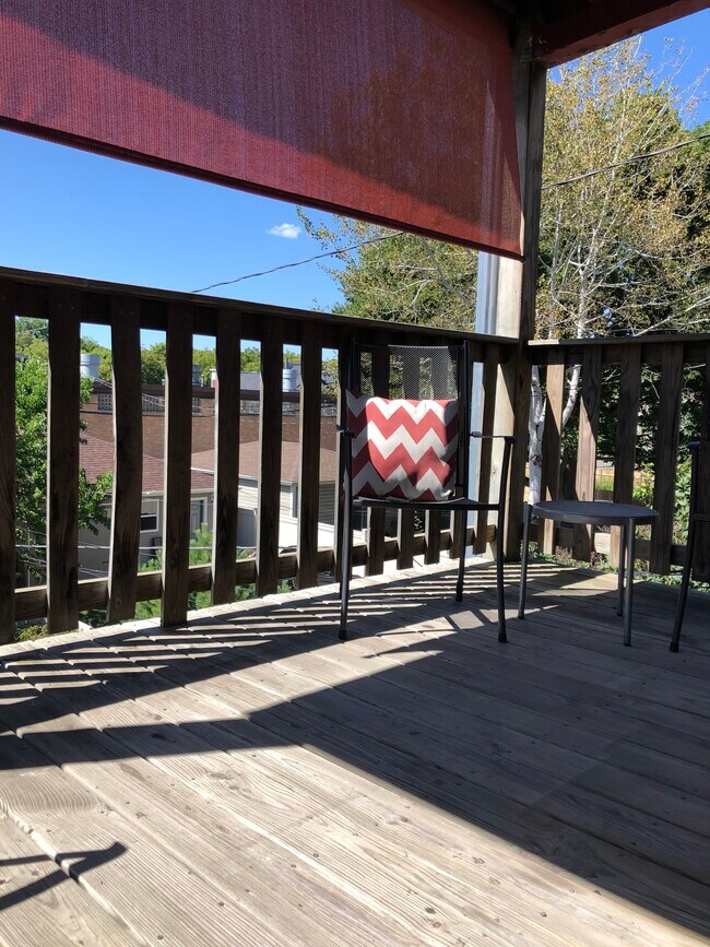 private outdoor space - 5716 N Hermitage Ave