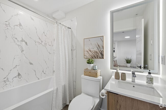 1BD, 1BA - 650SF - 1st Bathroom - 1800 4th St SW