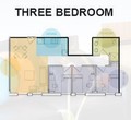 3 Bedroom, 1 Bathroom - Price Per Bed