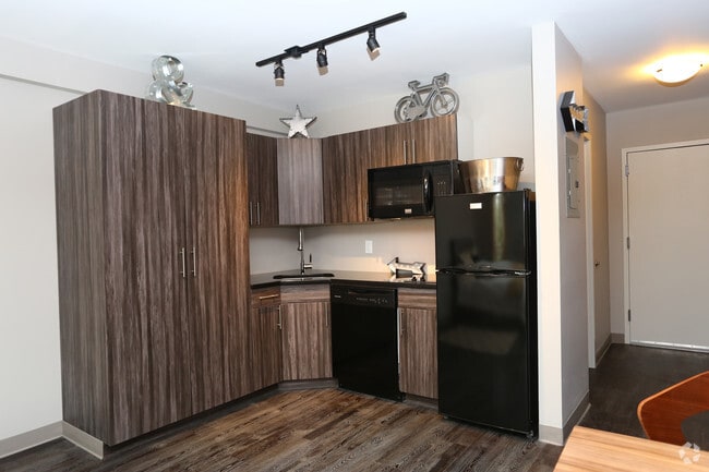 Kitchen Area - The 501 Apartments