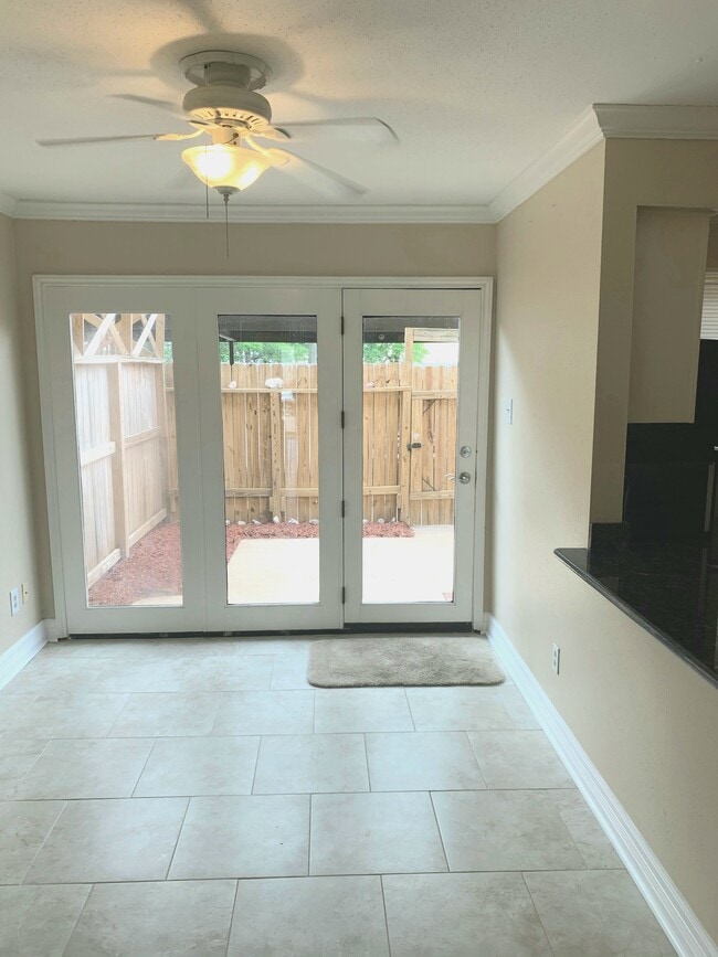 Door to cozy patio - 5801 Lumberdale Rd