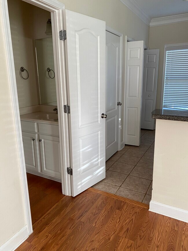 Living room- half bath - 216 Oconee River Cir