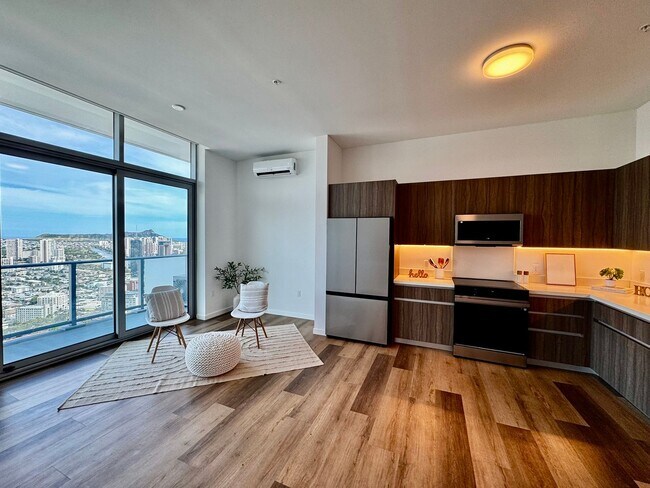 Foto del edificio - 1/1/1 Penthouse Unit at Park on Keeaumoku - Fabulous Views!