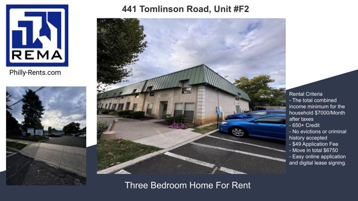 441 Tomlinson Rd Unit F2, Philadelphia, PA 19116 Condo for Rent in