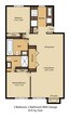 2 Bedroom 2 Bathroom Apartment with Garage