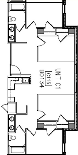 4BR/2BA - University Commons