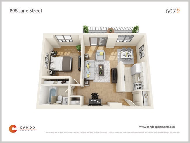 Floorplan - 898 Jane St