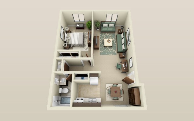 Foto del interior - Drakeshire Apartments (Suzanne Apartments LLC)