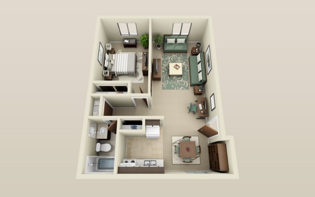 Interior Photo - Drakeshire Apartments (Suzanne Apartments LLC)