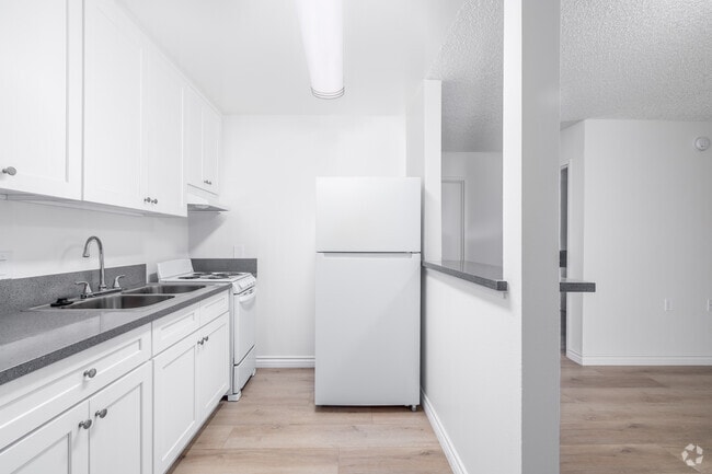 1BR, 1BA - 550SF - Kitchen - Reflections at Wyandotte