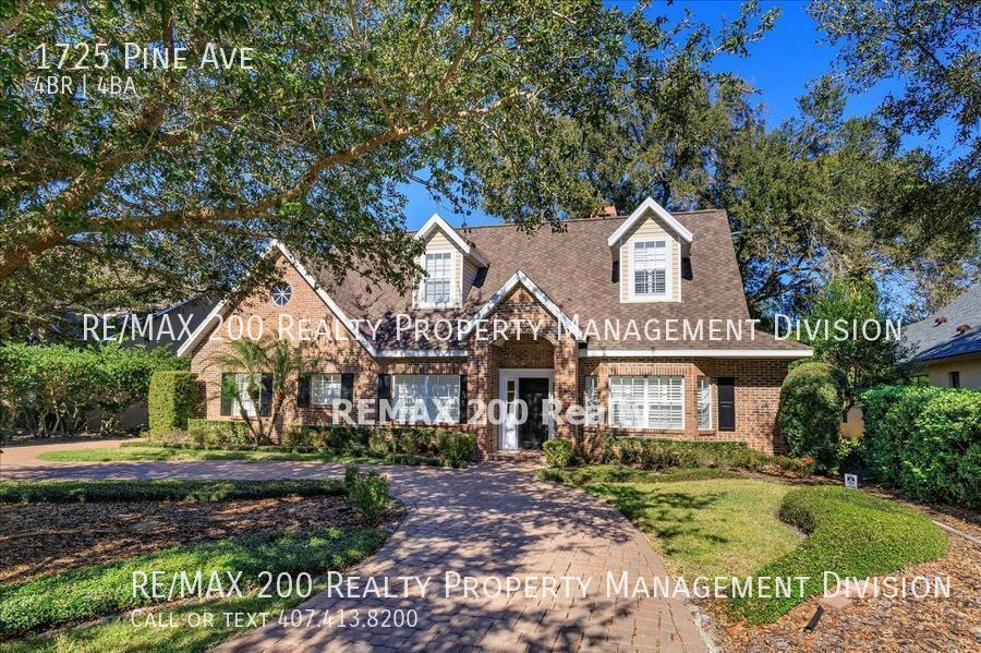 Charming 4/3.5 in Winter Park House for Rent in Winter Park, FL