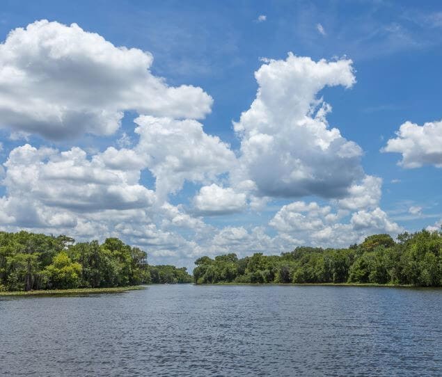 A beautiful day on the St. Johns River