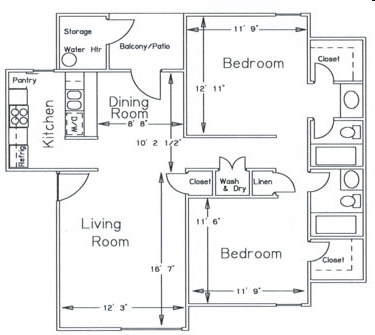 Misty Hollow Apartments Rentals - Bossier City, LA | Apartments.com