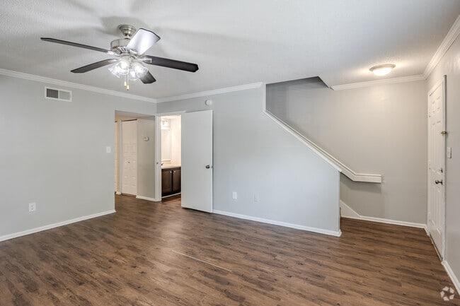 3BR, 2.5BA - 1202SF - Living Room - Pointe South Townhomes