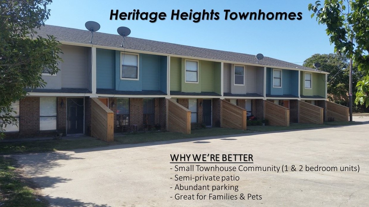 Heritage Heights Townhomes Denton, TX