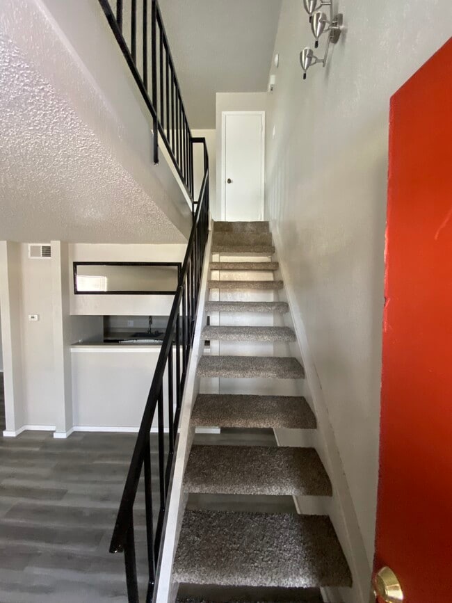 Stairs to loft bedroom - 2219 E 66th Pl