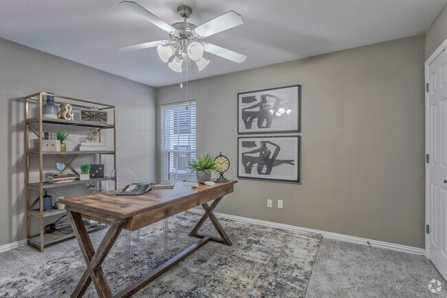 2BR, 2BA - 1034 SF C - Bedroom - The Fountains Apartments