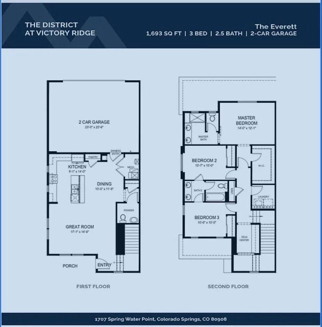 And unit with tons of light! Spacious rooms! 16 93 ft.² - 1881 Spring Water Pt