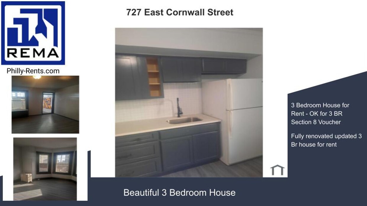 Primary Photo - 3 Bedroom House for Rent PHA inspected, 2-...