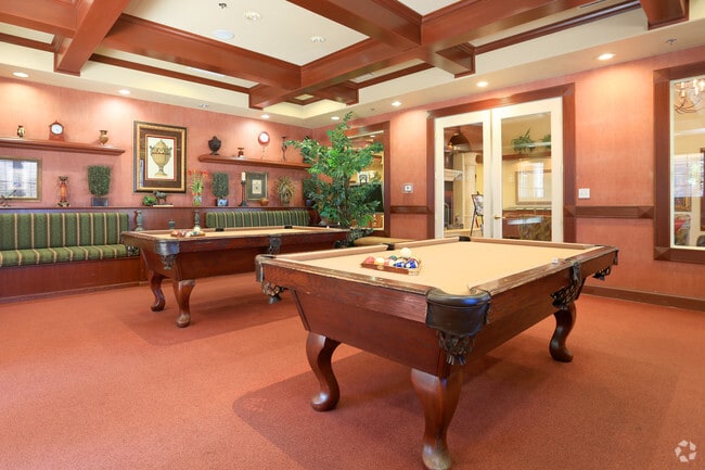 Billiard Room - Carefree Senior (55+) Living at North Natomas