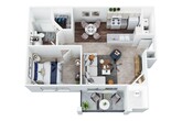 A-1 (1 bedroom 1 bath)