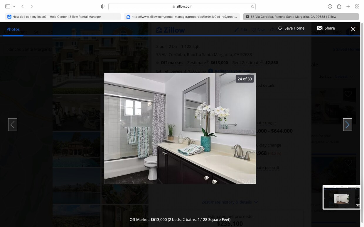 55 Vía Cordoba Unit Master Room for Rent, Rancho Santa Margarita, CA