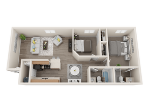 Interior Photo - Saratoga Apartments - STA