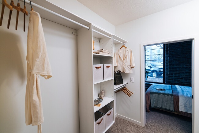 Closet - Dizzy Mule Apartments