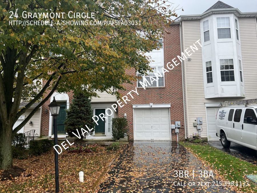 24 Graymont Cir, Collegeville, PA 19426 Townhome Rentals in Collegeville PA