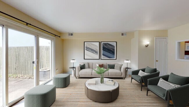 Área de estar - Carriage Hill Townhomes