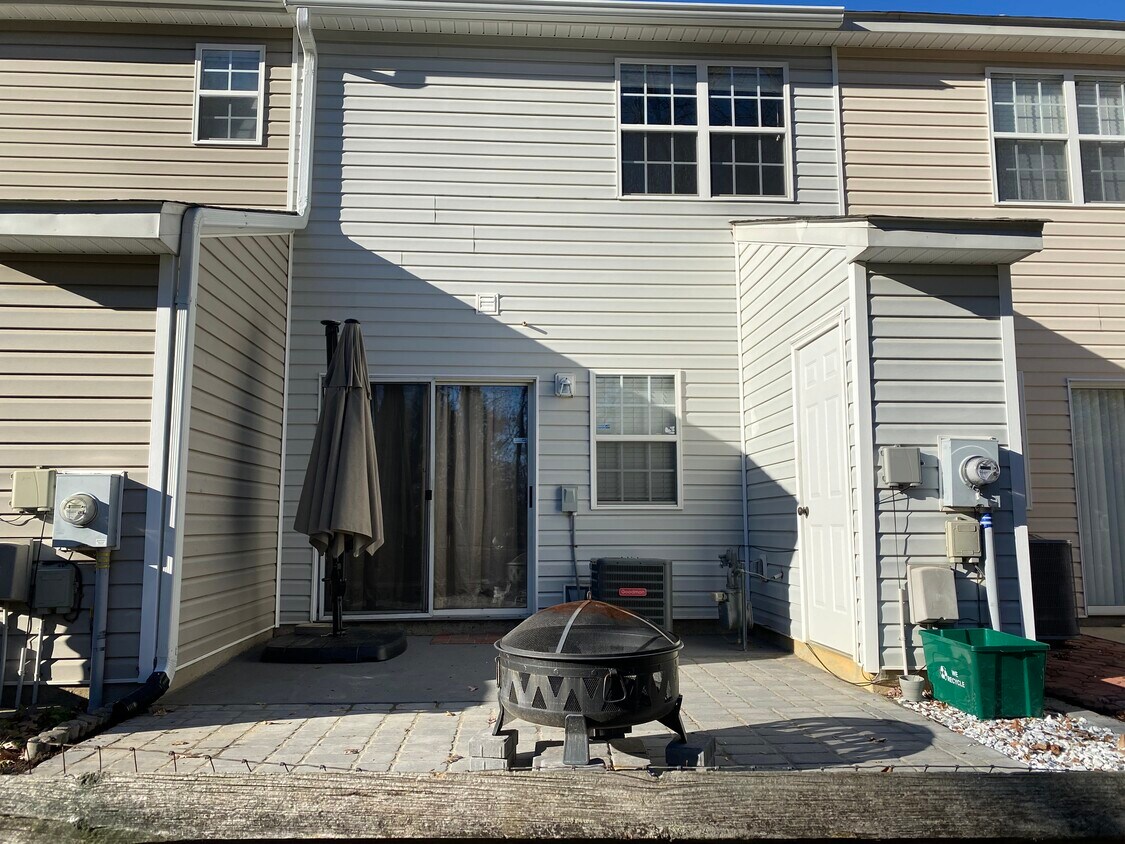 Back door & patio view - 8214 Rudolph Rd