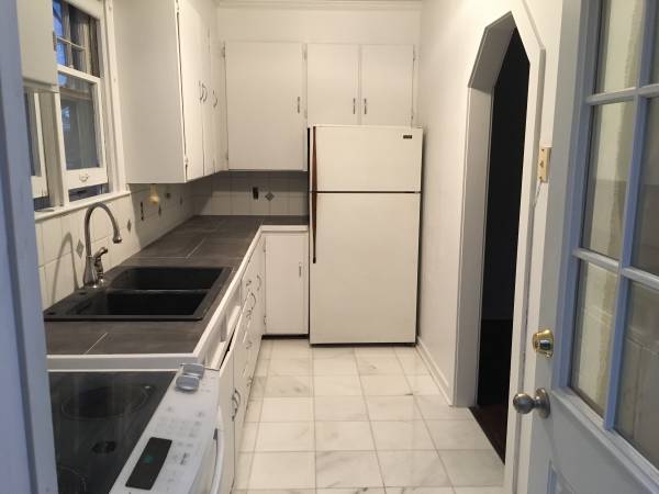 GALLEY KITCHEN, MARBLE FLOORS - 800 Lower Ferry Rd