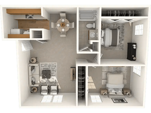Interior Photo - The Boulders