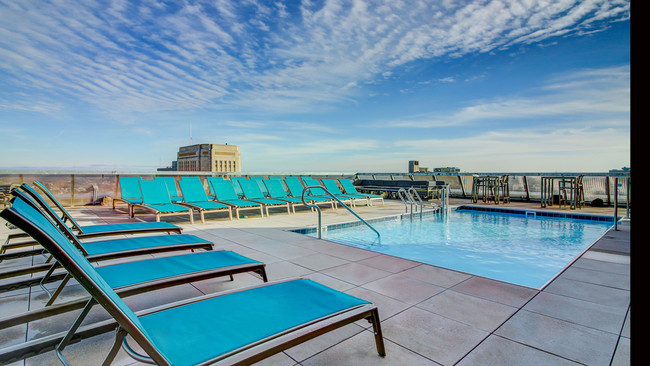 Kansas City's tallest rooftop pool - The Grand