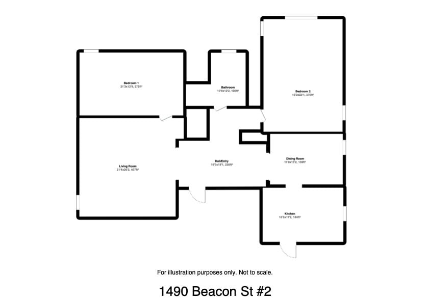 Primary Photo - 1490 Beacon St