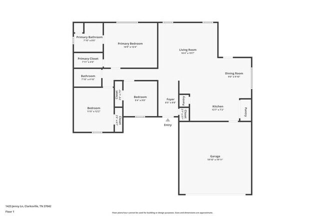 Foto del edificio - 1423 Jenny Ln
