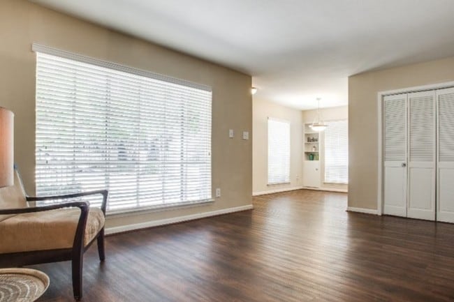 Wood floors in Dining and Living Rooms - The Bordeaux