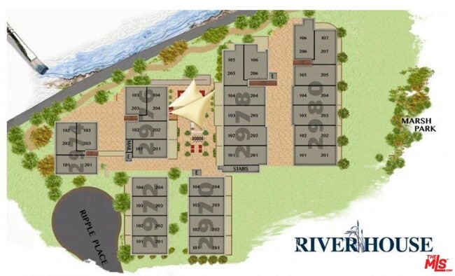 Site layout - 2978 Ripple Pl