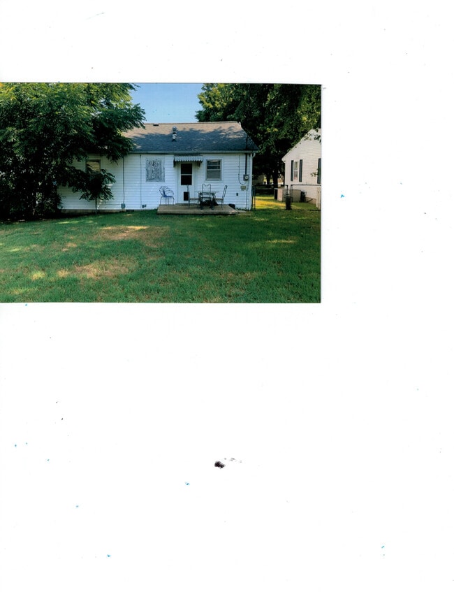 Back yard - 2603 Florence Dr