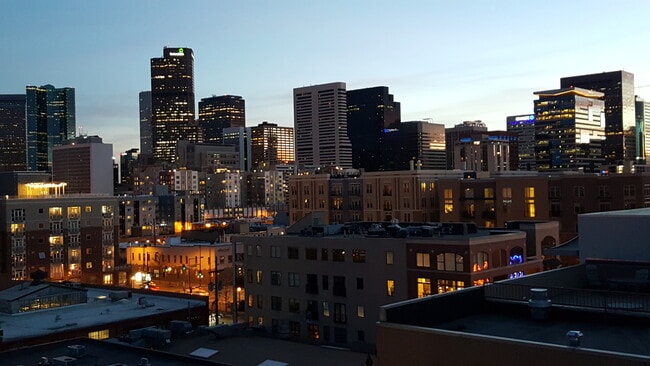 Skyline from the Rooftop - 2261 Blake Street