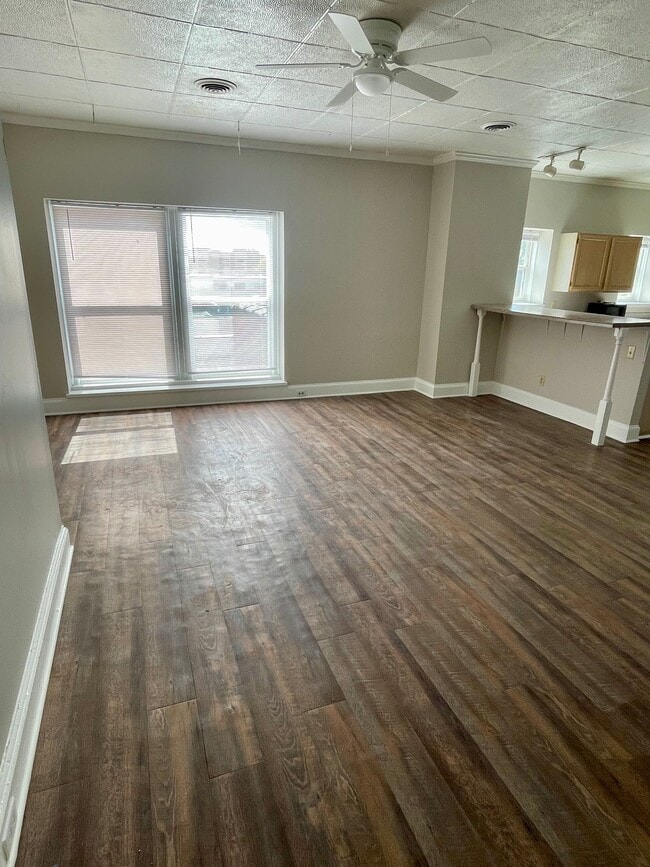 Unit 1 Living Room/Bar Area - The Lofts on 5th